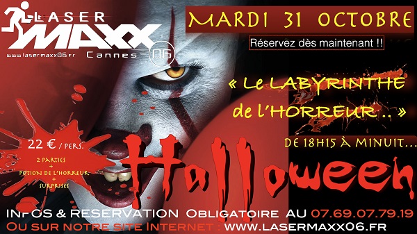 soiree-halloween-ados-adultes-cannes-parcours-labyrinthe-laser