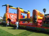 Structure gonflable au Parc Phoenix à Nice chasse-oeufs-parc-phoenix-nice-paques