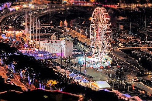 Foire attraction de Monaco de nuit vacances-famille-foire-attraction-monaco