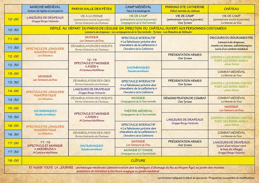 programme-horaires-fete-medievale-tourrette-levens-2020