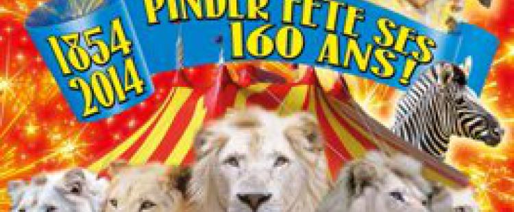 Affiche du Cirque Pinder cirque-pinder-nice-tarif-horaires-programme