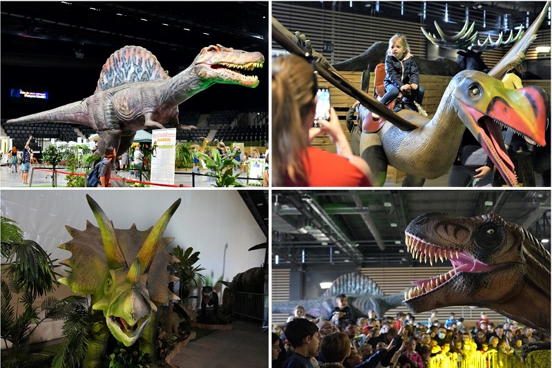 exposition-dinosaures-nice-le-cannet-dinotronics-interactif-spectacle-robotise
